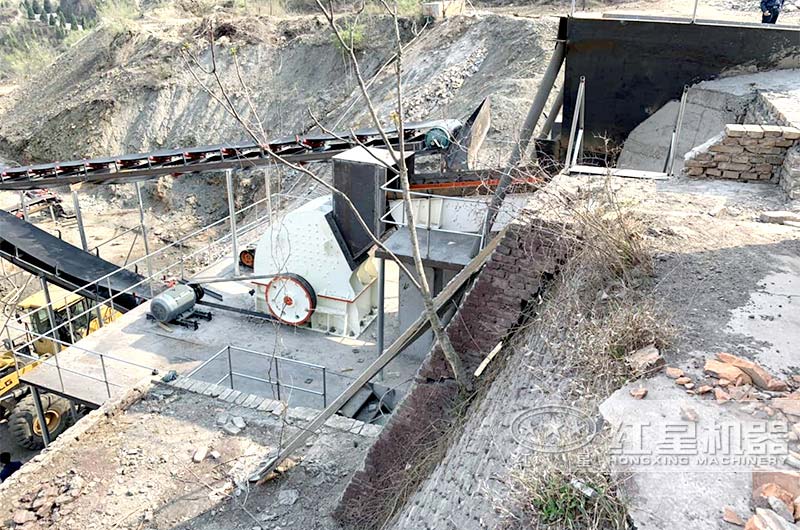 重锤破碎机单独使用现场 重锤破碎机单独使用现场