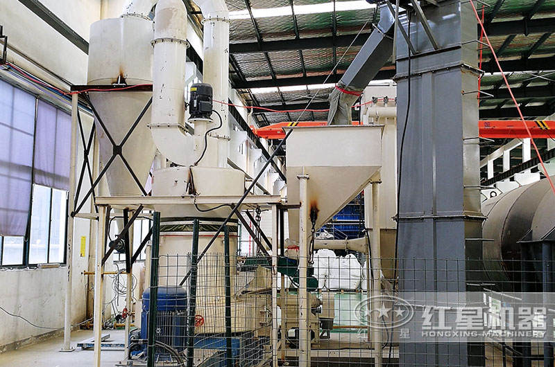 超细磨粉机现场