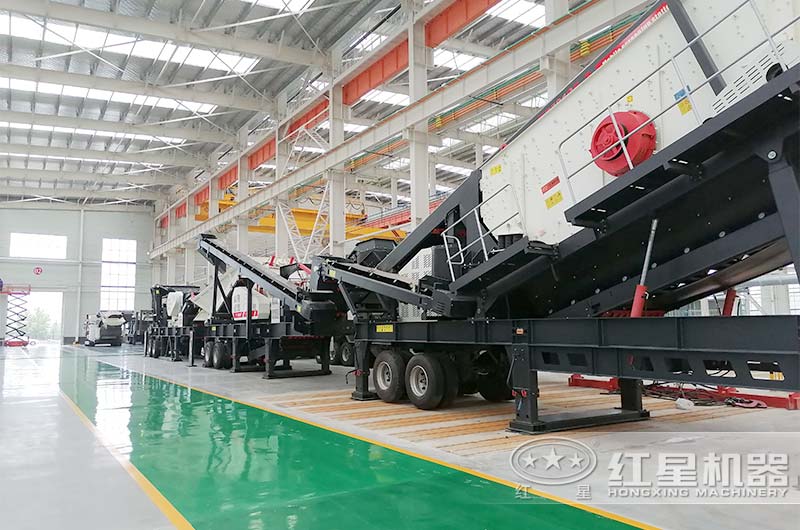 移动破碎筛分站设备 移动破碎筛分站设备